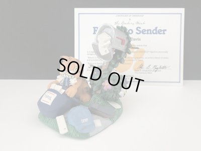 画像1: ガーフィールド ヴィンテージ Danbury Mint ダンバリーミント 1993s [Return to Sender] シリアルナンバーカード付 フィギュア 置物 USA GARFIELD