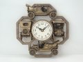 1977s Miller Studio Chalkware ヴィンテージ ウォールクロック アンティークカー 壁掛け時計 USA Vintage 1970年代