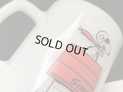 画像8: レアマグ ファイヤーキング スヌーピー レッドバロン RED BARON USA ヴィンテージ PEANUTS Fire-king SNOOPY マグカップ