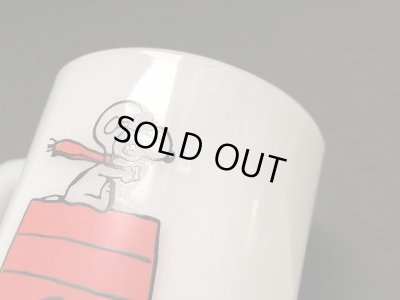 画像10: レアマグ ファイヤーキング スヌーピー レッドバロン RED BARON USA ヴィンテージ PEANUTS Fire-king SNOOPY マグカップ