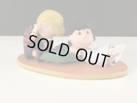 ヴィンテージ Danbury Mint ダンバリーミント 1994s [LOVESTRUCK LUCY] シュローダー ルーシー フィギュア 置物 USA PEANUTS スヌーピー