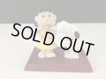 ヴィンテージ Danbury Mint ダンバリーミント 1994s [SNOOPY'S KISS] スヌーピー ルーシー フィギュア 置物 USA PEANUTS 