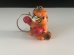 画像2: WEST GERMANY ヴィンテージ ガーフィールド PVC フィギュア キーホルダー Garfield vintage (2)