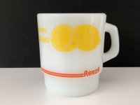 ファイヤーキング レクソール アドバタイジング アドマグ ホットレモン Fire-king USA ヴィンテージ