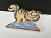 画像1: USA ヴィンテージ ガーフィールド ウォールデコ 壁掛け飾り 陶磁器製 Garfield  (1)