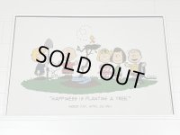 レア 特大 900×600サイズ 1994's 植樹祭 スヌーピー PEANUTS ヴィンテージ ポスター USA SNOOPY PEANUTS