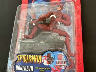 画像2: ブリスター入り 未開封 SPIDER-MAN DAREDEVILフィギュア マーベル スパイダーマン USA ヴィンテージ