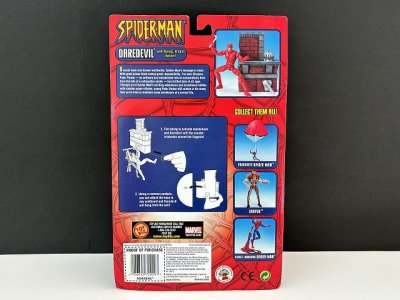 画像4: ブリスター入り 未開封 SPIDER-MAN DAREDEVILフィギュア マーベル スパイダーマン USA ヴィンテージ