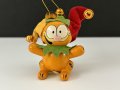 USA ヴィンテージ ガーフィールド 木製 ウッド オーナメント Garfield Dakin