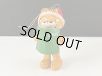 USA ヴィンテージ ガーフィールド 木製 ウッド オーナメント Garfield Dakin