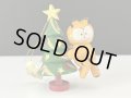 USA ヴィンテージ ガーフィールド 木製 ウッド オーナメント Garfield Dakin