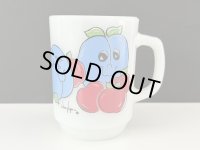 ファイヤーキング ナンシーリン NANCY LYNN プルーン マグ Fire-king USA ヴィンテージ