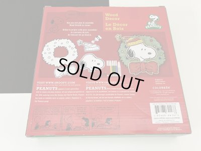 画像6: 自分で色を付ける 木製ウォールデコ SNOOPY スヌーピー PEANUTS オールド USA ヴィンテージ