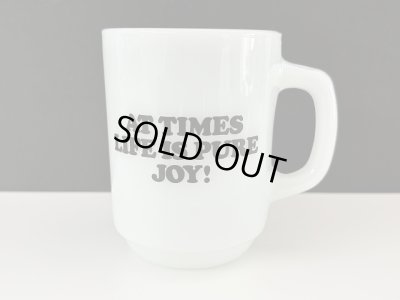 画像3: ファイヤーキング スヌーピー ジョイ JOY マグカップ ヴィンテージ USA PEANUTS Fire-king SNOOPY