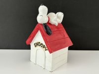1970's Determined社製 ヴィンテージ スヌーピー ドッグハウス 貯金箱 vintage USA SNOOPY