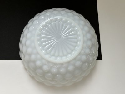 画像6: ファイヤーキング バブル ラージボウル 白 ミルクホワイト Fire-king USA ヴィンテージ