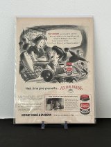 ビンテージ LIFE誌 1957年 ビンテージ広告 切り取り アドバタイジング ポスター