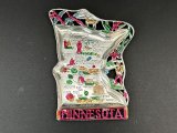 USA ヴィンテージ スーベニア アッシュトレイ ミネソタ州 Minnesota 灰皿 1950s 1960s vintage souvenir Antique ashtray
