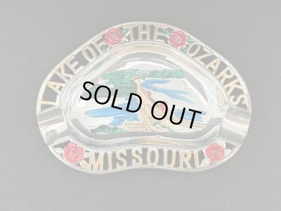 画像1: USA ヴィンテージ スーベニア アッシュトレイ ミズーリ州 Missouri 灰皿 1950s 1960s vintage souvenir Antique ashtray