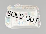 USA ヴィンテージ スーベニア アッシュトレイ ワイオミング州 Wyoming 灰皿 1950s 1960s vintage souvenir Antique ashtray