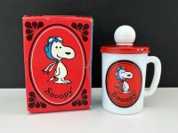 箱付き ビンテージ スヌーピー フライングエース 1969年 AVON エイボン リキッドソープマグ vintage スヌーピー SNOOPY PEANUTS