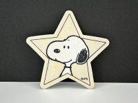 スヌーピー 木製 ウッド マグネット PEANUTS オールド USA ヴィンテージ