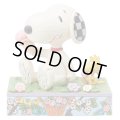 [新品雑貨] JIM SHORE ジムショア スヌーピー ウッドストック アイスクリーム PEANUTS 置物 フィギュア USA