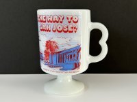 フェデラル SAN JOSE サンノゼ スーベニアマグ お土産 カリフォルニア州 フッテッドマグ Federal USA ヴィンテージ