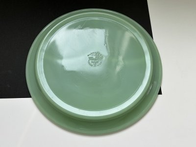 画像5: ファイヤーキング ジェダイ ３コンパートメント プレート タブ付き 後期 皿 レストランウェア Fire-king ヴィンテージ