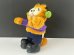 画像4: レア 目が蓄光で光る USA ヴィンテージ ガーフィールド フランケン ぬいぐるみ Garfield 1980s