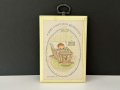1976's HALLMARK ヴィンテージ 壁掛け飾り WALL PLAQUE MADE IN USA ウォールデコ ディスプレイ vintage USA