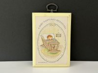 1976's HALLMARK ヴィンテージ 壁掛け飾り WALL PLAQUE MADE IN USA ウォールデコ ディスプレイ vintage USA