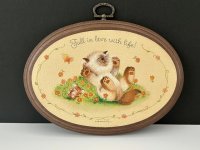 1980's HALLMARK ヴィンテージ 壁掛け飾り WALL PLAQUE MADE IN USA ウォールデコ ディスプレイ vintage USA