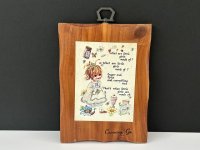 1970's 1980's ヴィンテージ 壁掛け飾り 女の子 ウォールデコ ディスプレイ vintage USA