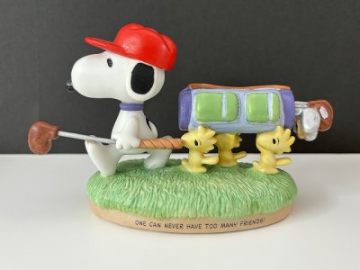 画像2: HALLMARK スヌーピー ウッドストック ゴルフ PEANUTS GALLERY オールド USA ヴィンテージ