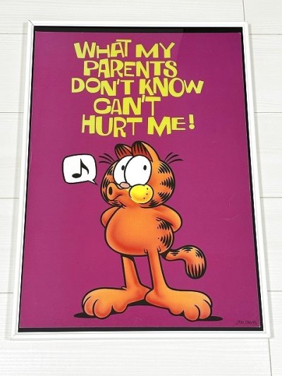 画像1: ガーフィールド Garfield ヴィンテージ ポスター poster USA