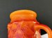 画像8: ファイヤーキング キンバリー 赤 オレンジ グラデーション マグカップ Fire-king USA ヴィンテージ