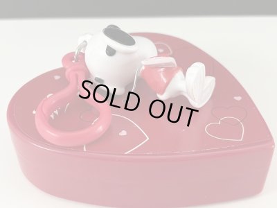 画像4: 可愛いケース付き USA SNOOPY スヌーピー ジョークール キーホルダー PVC フィギュア Whitman's オールド ビンテージ PEANUTS