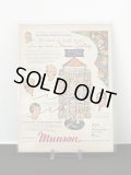 ビンテージ LIFE誌 1954年 ビンテージ広告 切り取り アドバタイジング ポスター