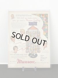 ビンテージ LIFE誌 1954年 ビンテージ広告 切り取り アドバタイジング ポスター