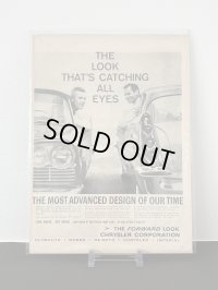 ビンテージ LIFE誌 1957年 ビンテージ広告 切り取り アドバタイジング ポスター