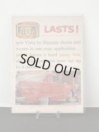 ビンテージ LIFE誌 1957年 ビンテージ広告 切り取り アドバタイジング ポスター