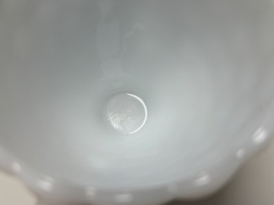 画像6: ファイヤーキング バブル ミルクホワイト シュガーポット Fire-king USA ヴィンテージ