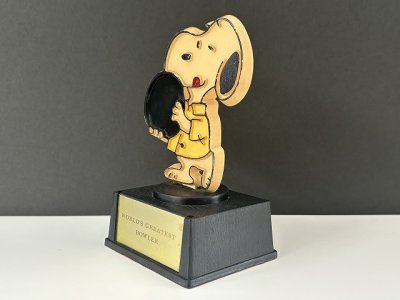 画像2: ヴィンテージ スヌーピー トロフィー 1970s 1980's AVIVA vintage USA SNOOPY