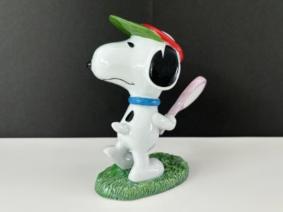 画像3: スヌーピー テニス FLAMBRO フィギュア 置物 USA ヴィンテージ SNOOPY