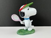 スヌーピー テニス FLAMBRO フィギュア 置物 USA ヴィンテージ SNOOPY