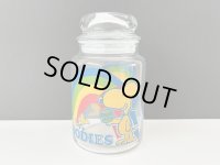 Mサイズ ヴィンテージ スヌーピー GOODIES ガラス キャニスター アンカーホッキング vintage SNOOPY USA