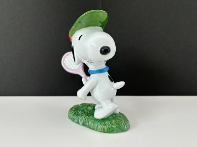 画像2: スヌーピー テニス FLAMBRO フィギュア 置物 USA ヴィンテージ SNOOPY