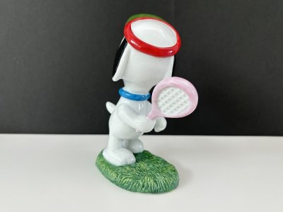 画像4: スヌーピー テニス FLAMBRO フィギュア 置物 USA ヴィンテージ SNOOPY