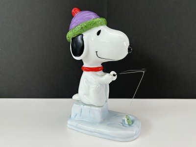 画像3: スヌーピー 釣り フィッシング FLAMBRO フィギュア 置物 USA ヴィンテージ SNOOPY